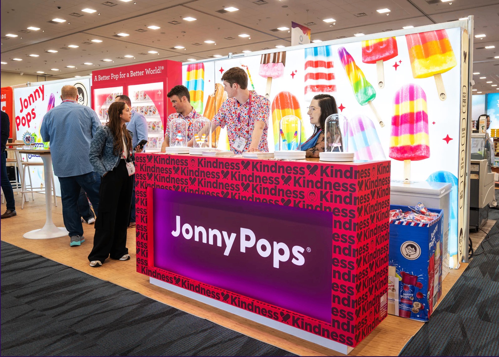 Jonny Pops booth
