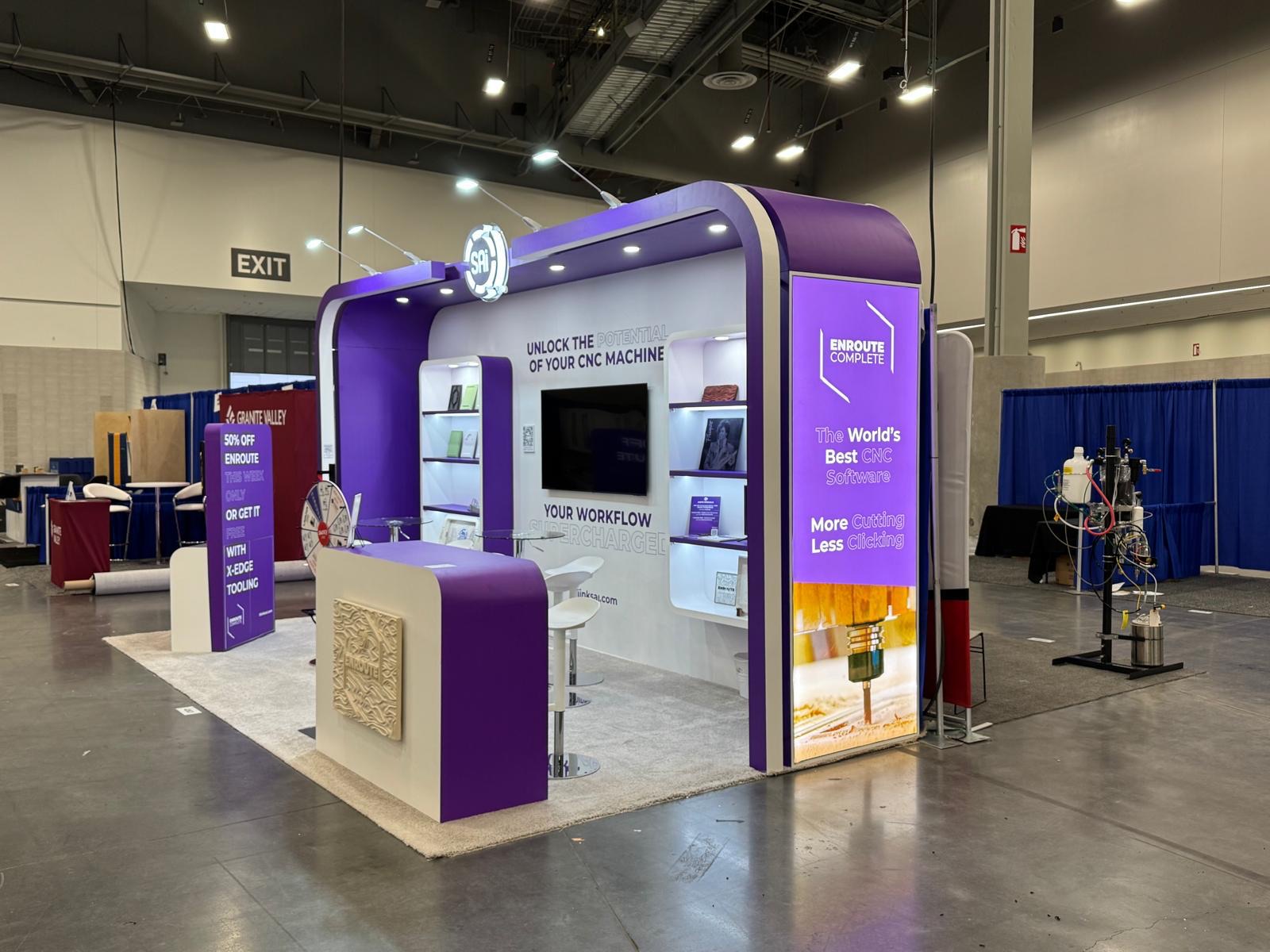 SAI booth