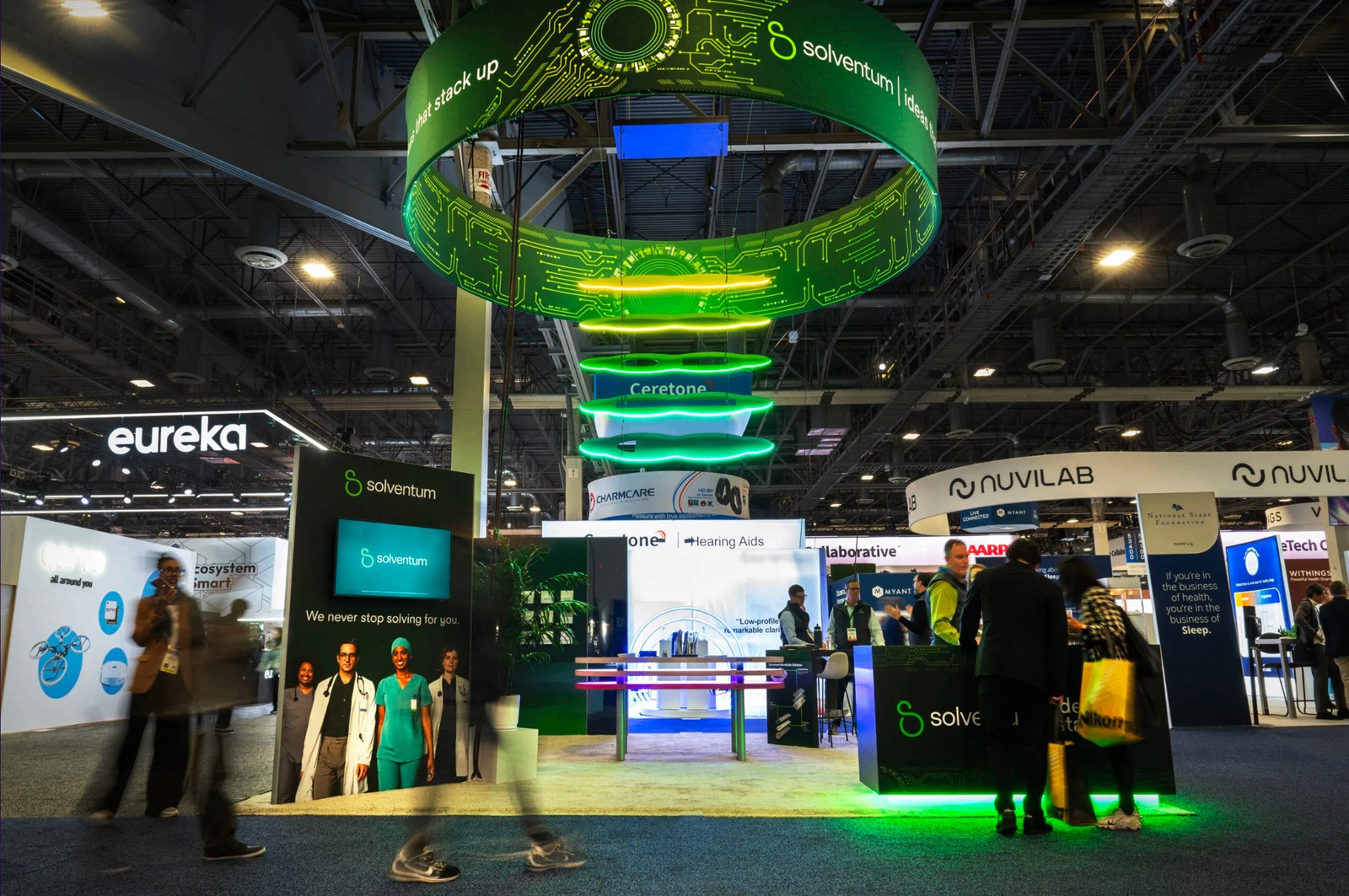 Solventum booth